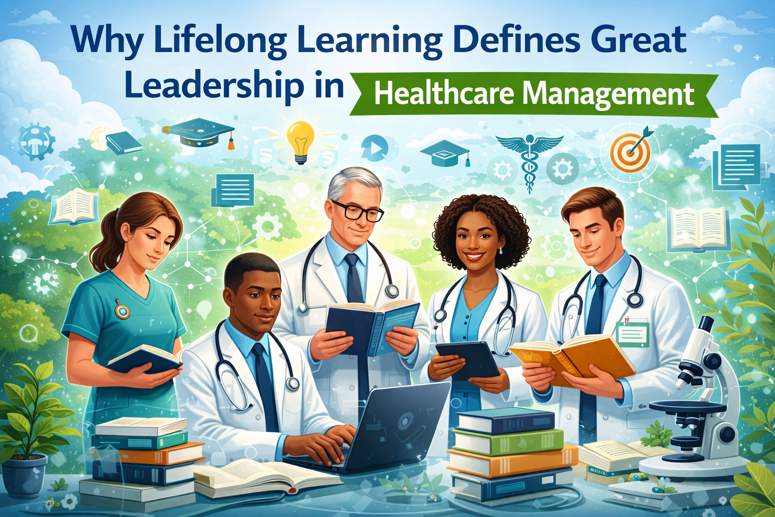 Why Lifelong Learning Defines Great Leadership in Healthcare Management