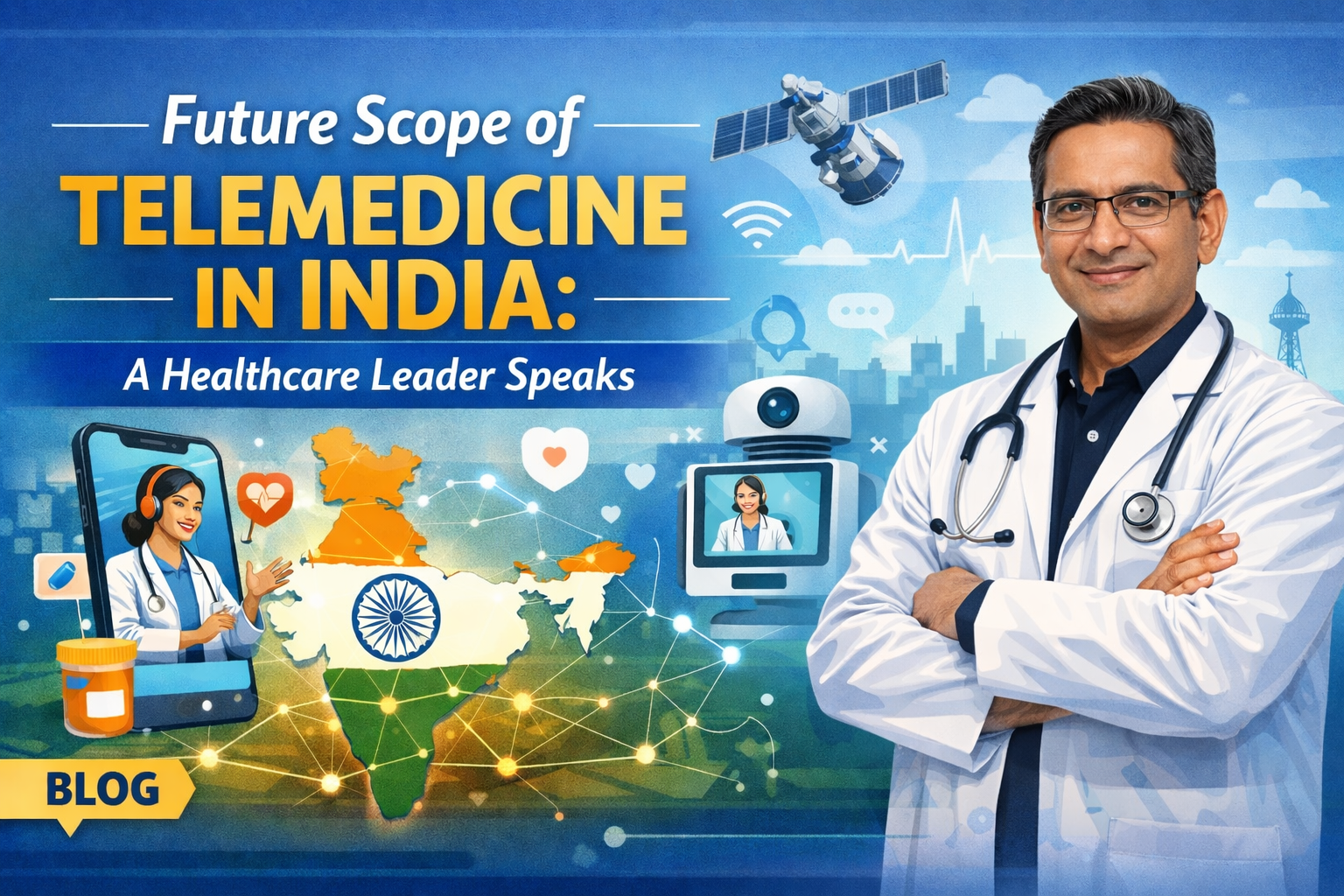 Future Scope of Telemedicine in India: A Healthcare Leader Speaks